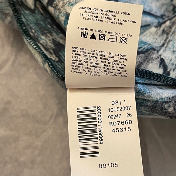 NWT! Just Cavalli By Roberto Cavalli Fish Scale Blouse Size: XS - Picture 15 of 15